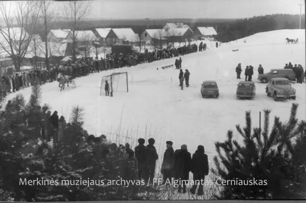 Sporto varžybos stadione...