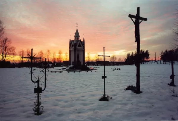 Merkinės kryžių kalnelis A. ir M. Černiauskų fotografijos