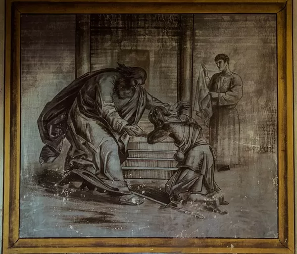 Perlojos bažnyčios interjeras